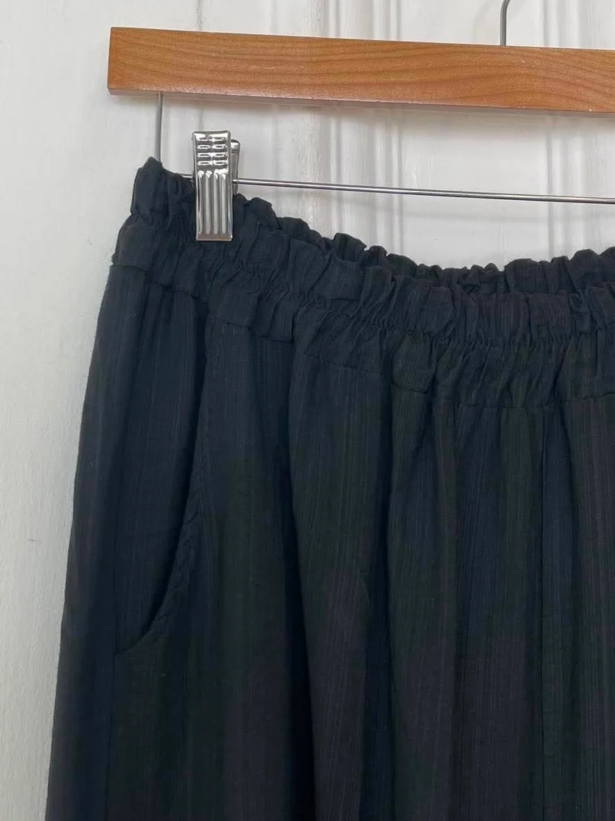 Balloon Pants - Black - Image 3