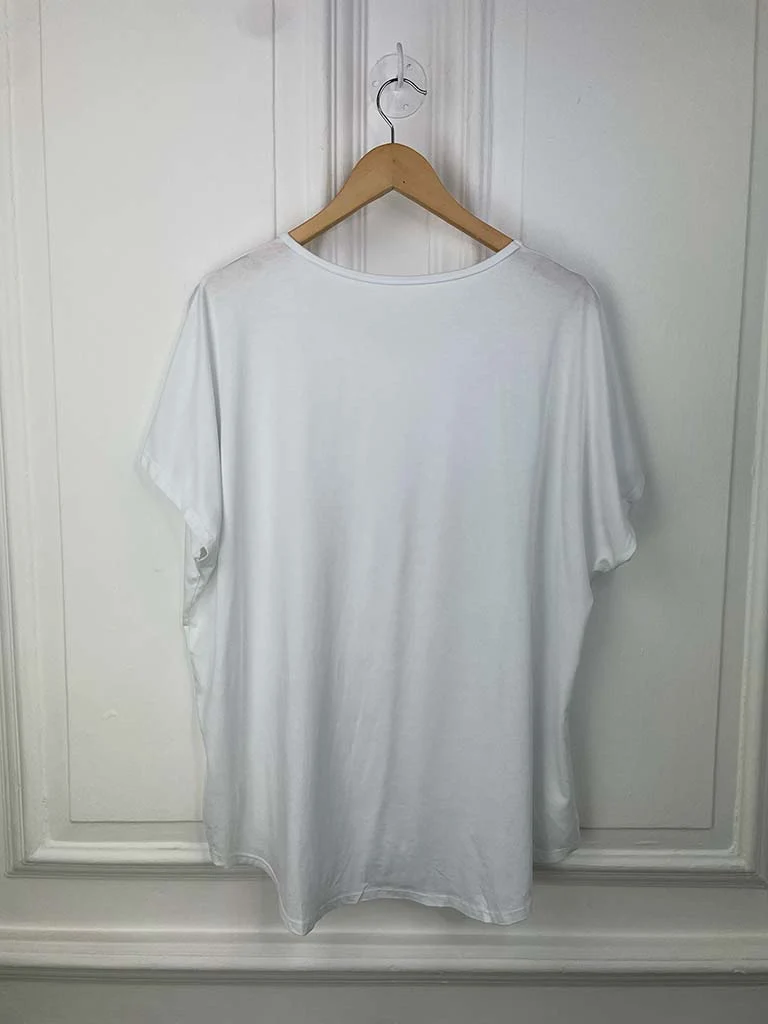 Basic T-Shirt - White - Image 5