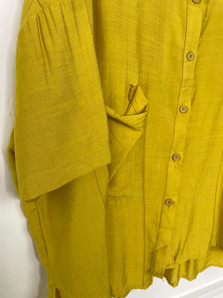 Boxy Pocket Shirt - Citrus - Image 6