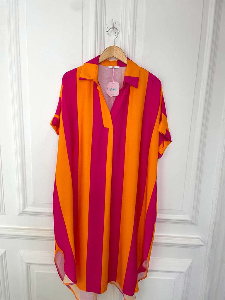 Candy Stripe Pocket Dress - Image 2