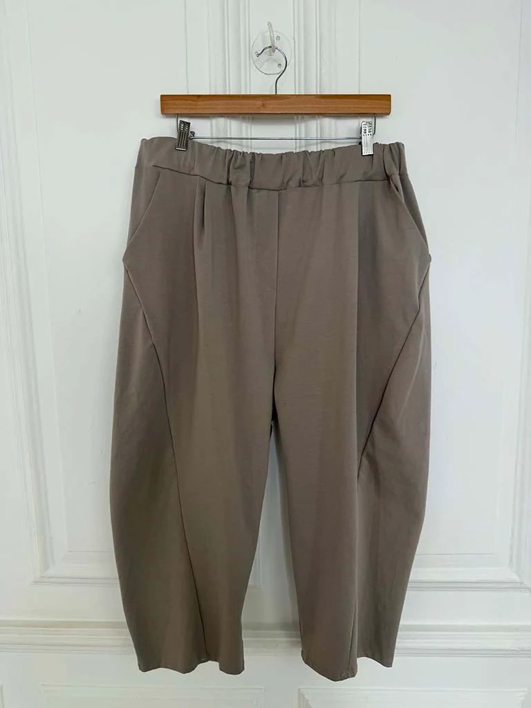 Cocoon Scuba Trousers - Latte - Image 2