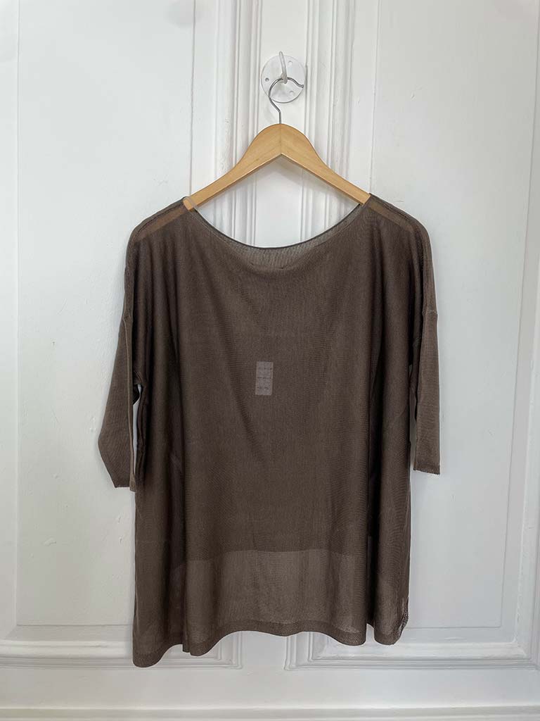 Italian Fine Knit - Chocolate - Image 3