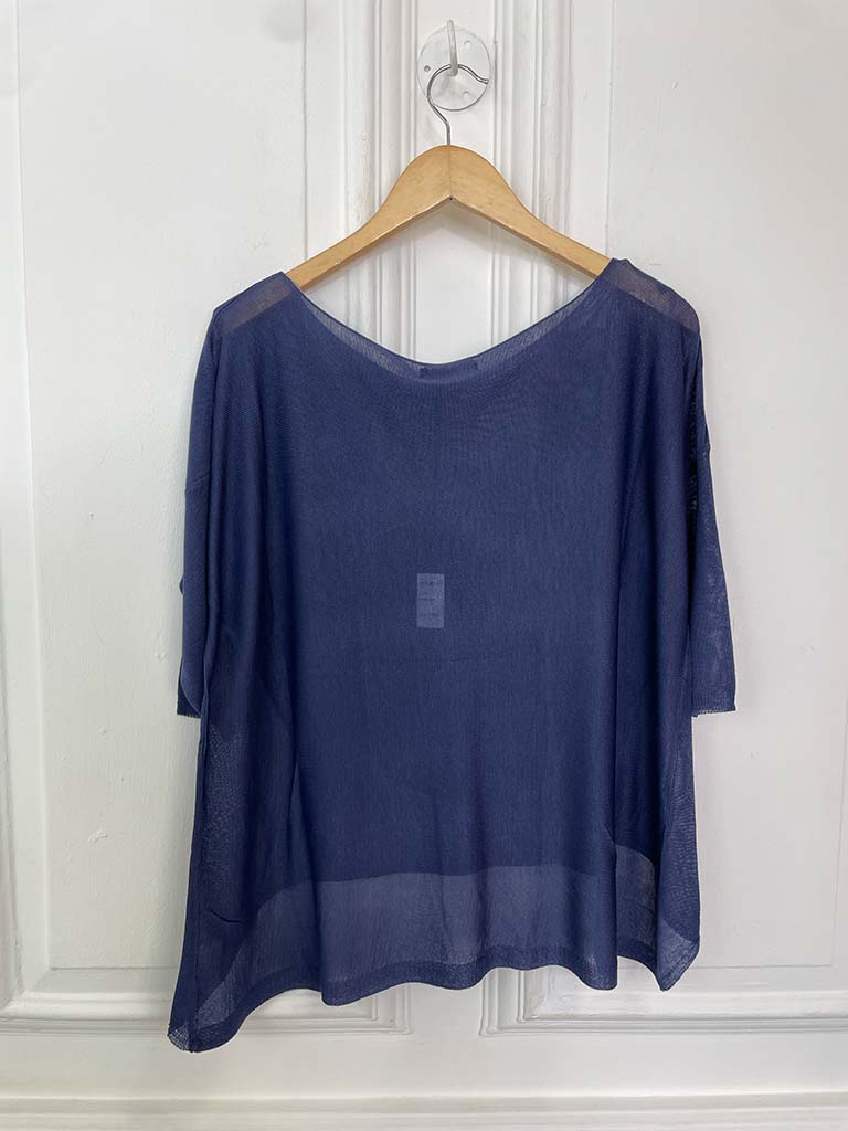 Italian Fine Knit - Navy - Image 3