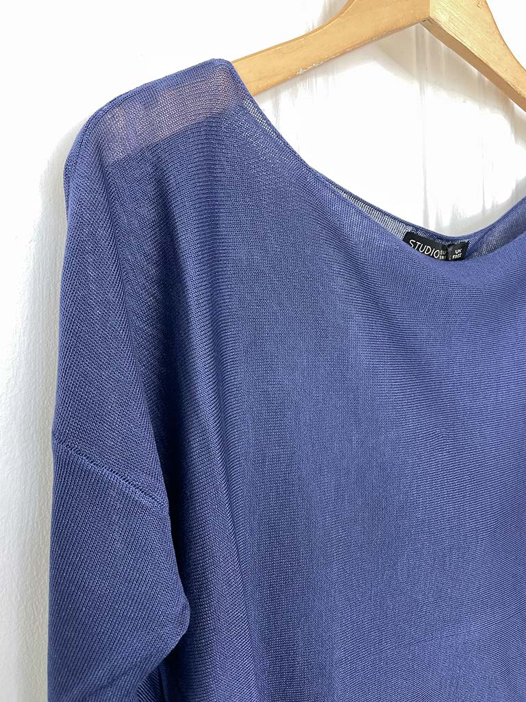 Italian Fine Knit - Navy - Image 4