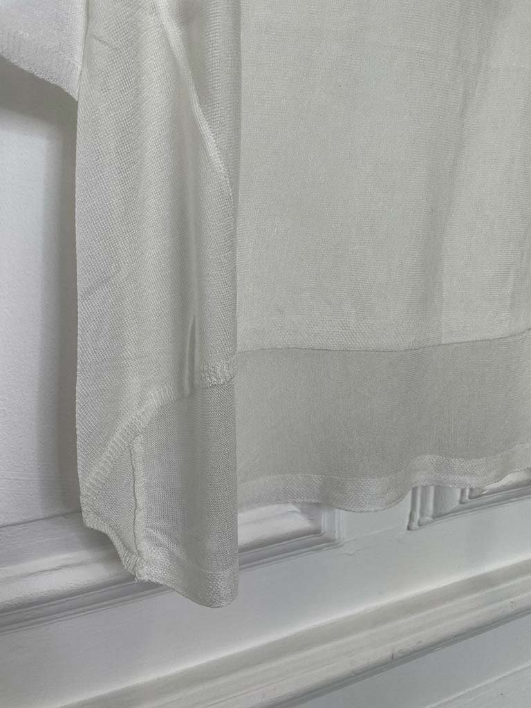 Italian Fine Knit - White - Image 4