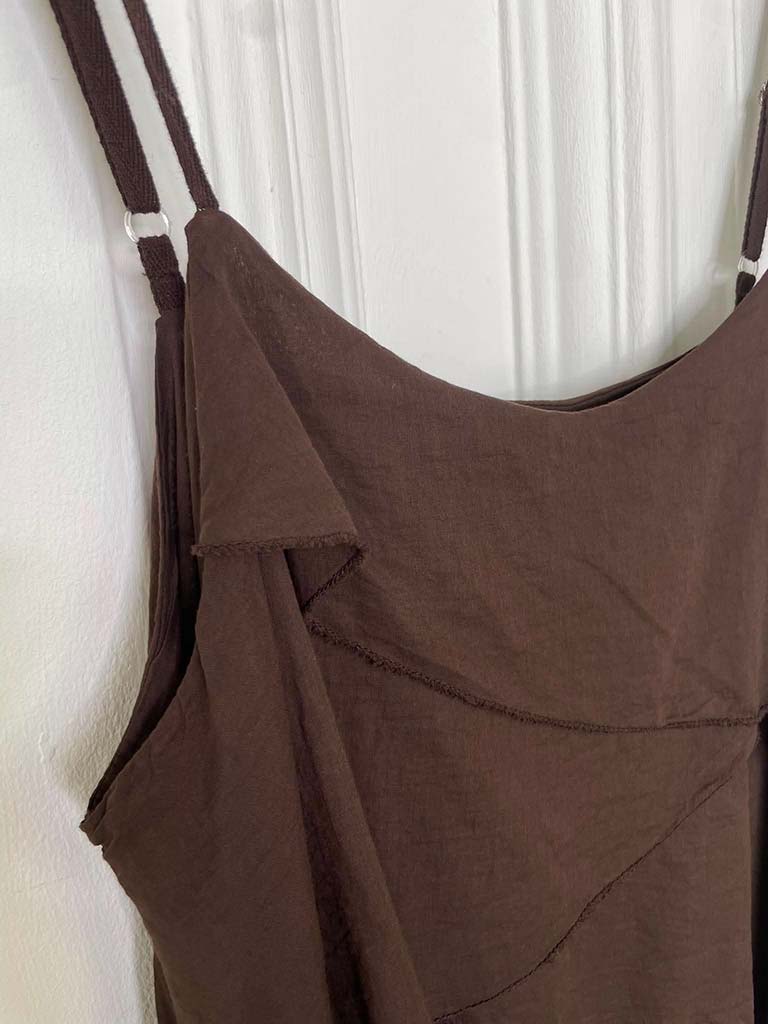 Layered Cami Top - Chocolate - Image 4