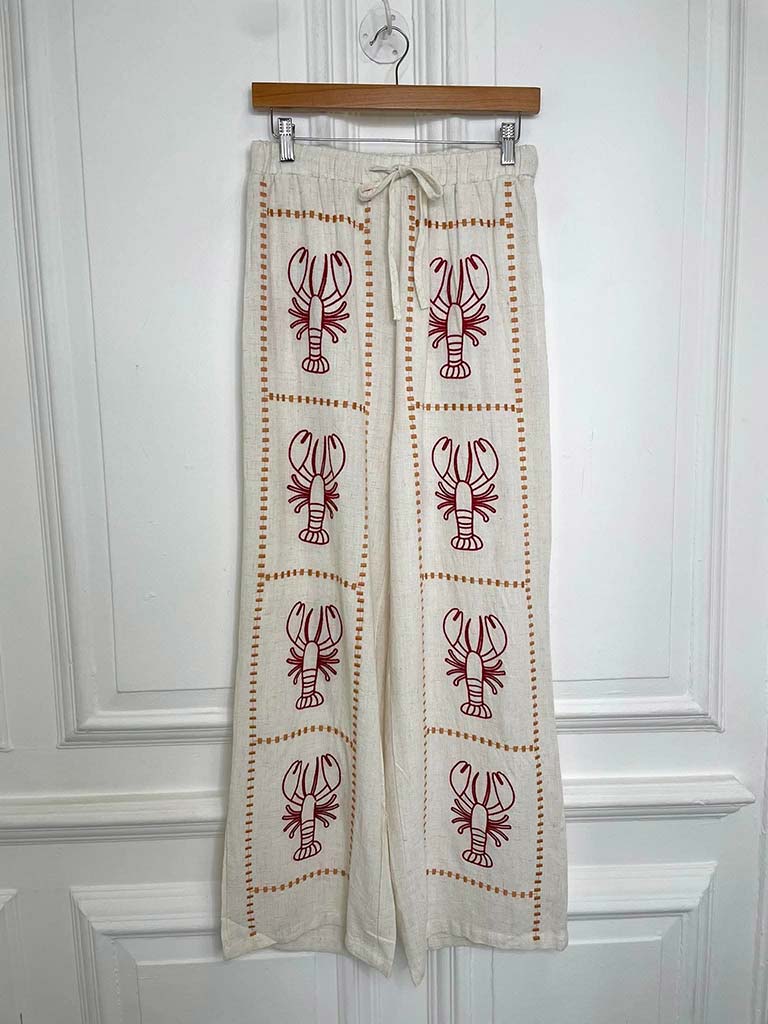 Lobster Stitched Palazzos - Image 3