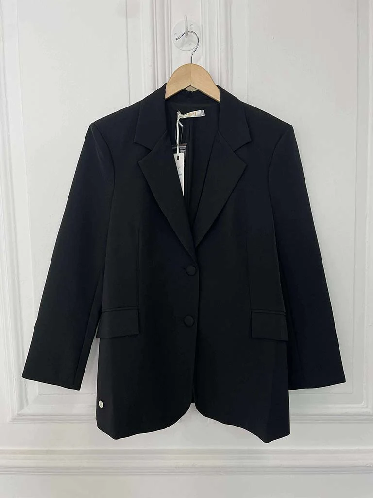 Malissa J Classic Blazer - Black - Image 3