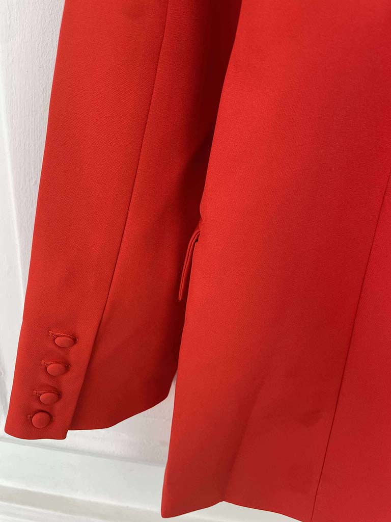 Malissa J Classic Blazer - Blood Orange - Image 5
