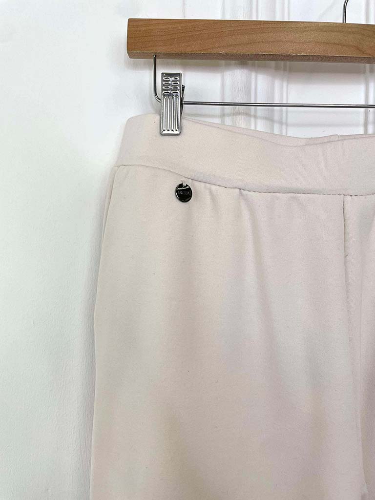 Malissa J Ponte Cigarette Trousers - Pearl - Image 3
