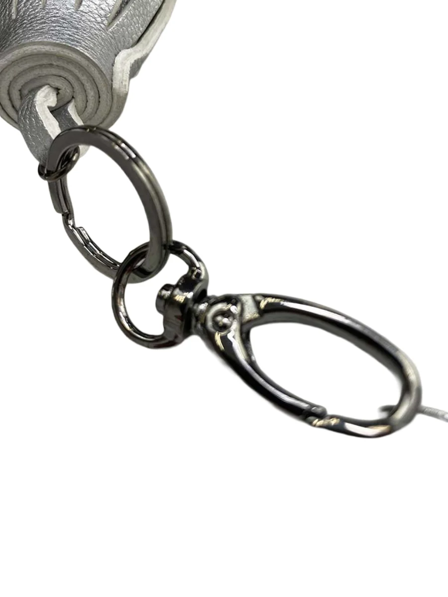 Malissa J Tassel Keyring - Silver - Image 2