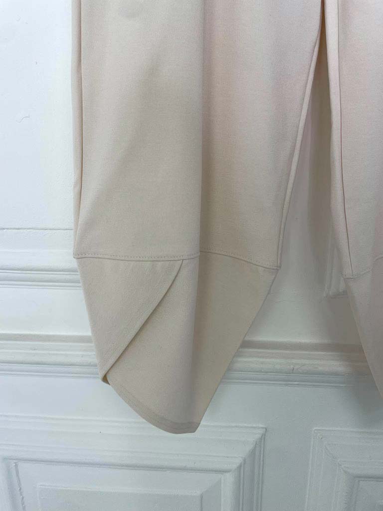 Malissa J Tulip Hem Trousers - Stone - Image 4