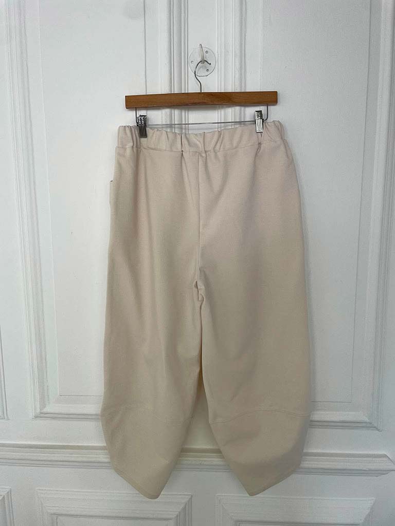 Malissa J Tulip Hem Trousers - Stone - Image 5