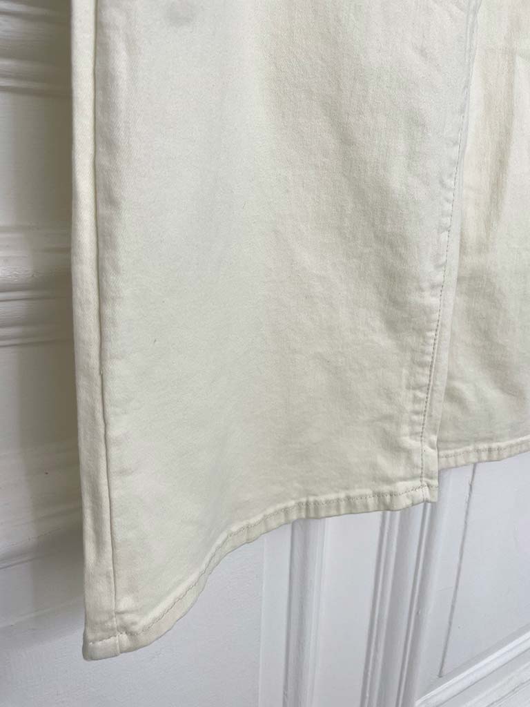 Redberry Wide Leg Jeans - Ecru - Image 5