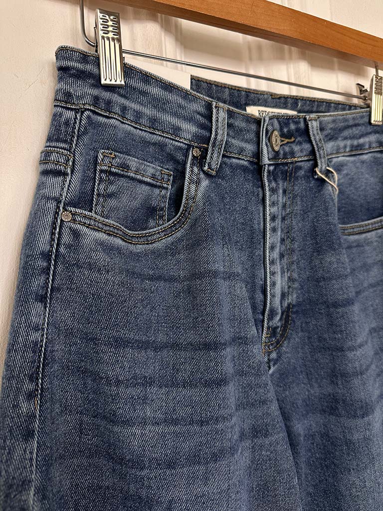 Redseventy Cocoon Jeans - Mid Blue - Image 3