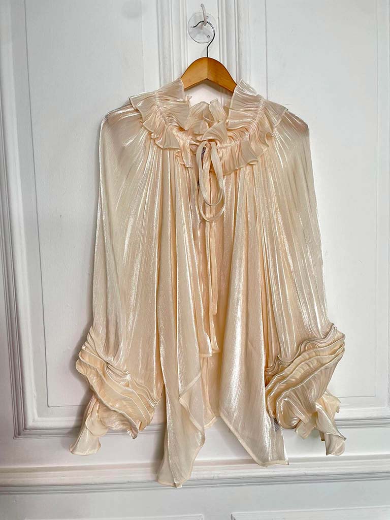 Romantic Ruffle Blouse - Image 3