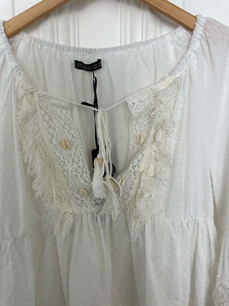 Seashell Boho Tassel Top - Image 5