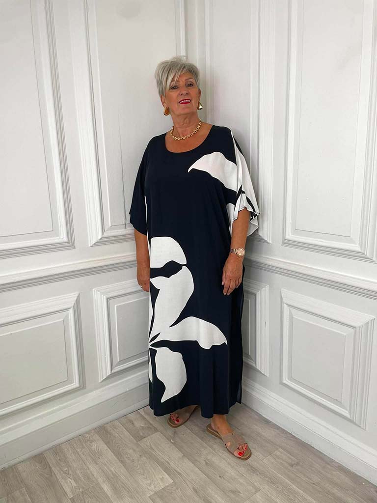 Statement Floral Tunic Dress - Image 2