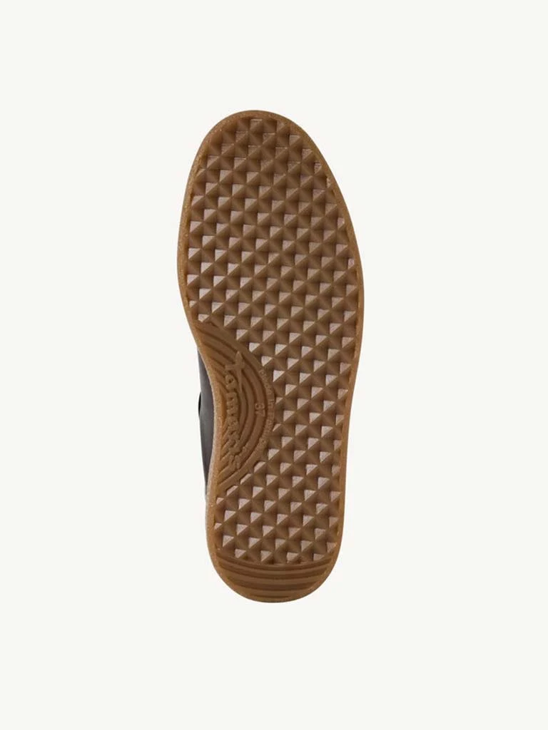 Tamaris Leather Trainers - Brown Metallic - Image 7