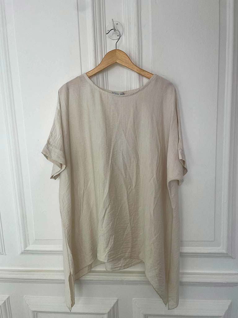 Wrap Trouser Co-ord - Stone - Image 4